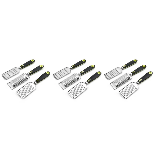 9 piezas Colores gruesos Set Cepillos de patata de acero inoxidable Frotar a mano Cocina Gadgets para
