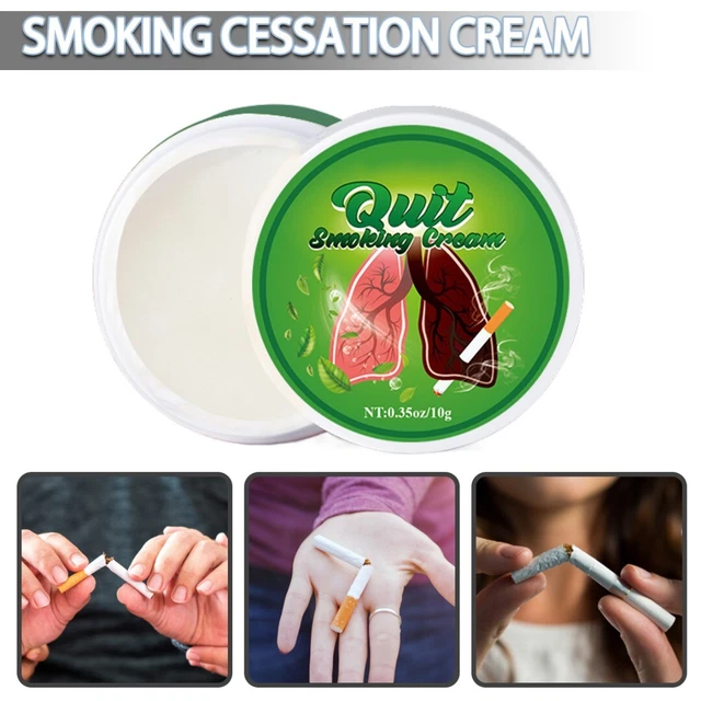 10 g Crema para dejar de fumar inhibe los antojos de nicotina pomada china E