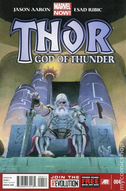 Thor God of Thunder #4A Ribic VF 8.0 2013 Stock Image
