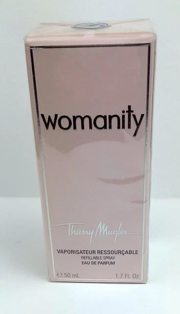 THIERRY MUGLER  WOMANITY  EDP  50ml REFILLABLE  NAT. SPRAY  NEU/FOLIE