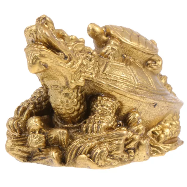 Copper Money Turtle Figurine for Wealth & Prosperity-SK