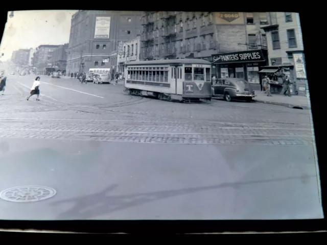 Great ORIG 1946 TARS Subway New York City NYC Trolley 2"x3" Photo Negative