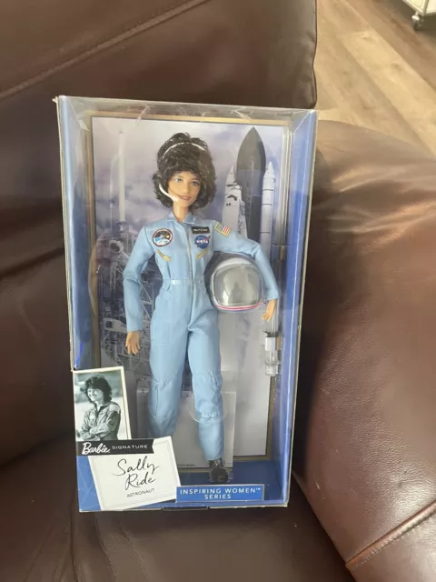 Barbie Sally Ride Inspiring Women Doll Astronaut Space NASA FXD77 Mattel
