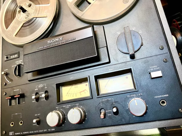 Sony TC-399 - Enregistreur À Bobines - Stéréo Reel To Reel Tape Recorder