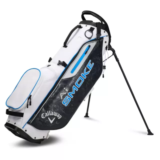 2024 Callaway Ai Smoke Staff Stand Bag- 4 Way Top  - 2.5kg - Heavy Duty Vinyl