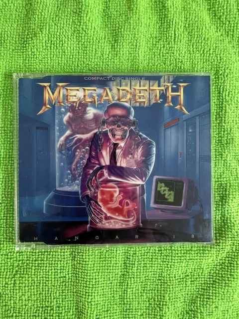 Megadeth Hangar 18 CD Maxi-Single. 1991 UK. Capitol Records CDCL 604 Peace Rust 2