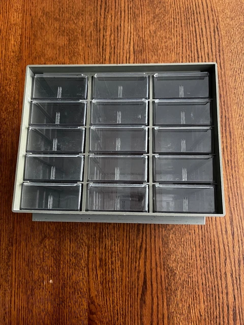 Akro-Mils Small Item Organizer, 15 Drawer, 20-501
