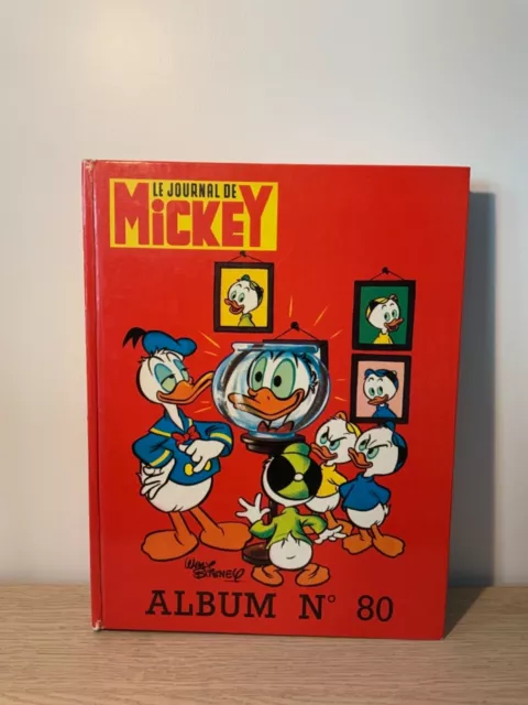 Reliure Mickey n°80. Le journal de Mickey. Walt Disney