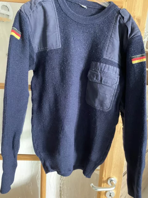 Original Bundeswehr BW Pullover Strickpullover Arbeitspullover blau oliv schwarz