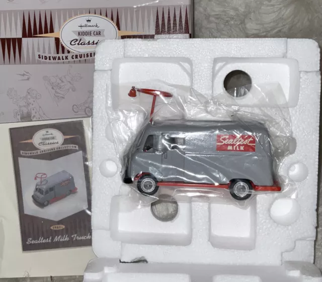 Hallmark Kiddie Car Classics 1960's Sealtest Milk Truck New In Box G11