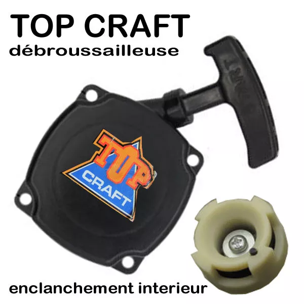Lanceur demarreur debroussailleuse multifonction piece Top Craft   topcraft