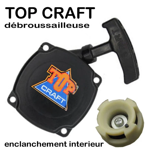 Démarreur à Câble Pour Débroussailleuse Timbertech MS-2TL-52 / MS52-2TL - Remplacement Facile