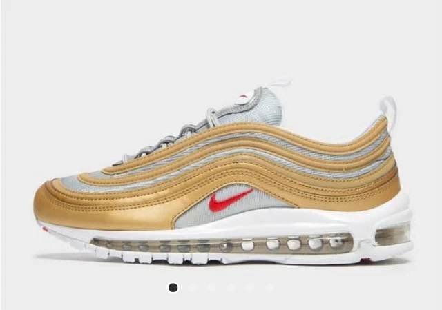 Nike air max 97 bianche e oro sales