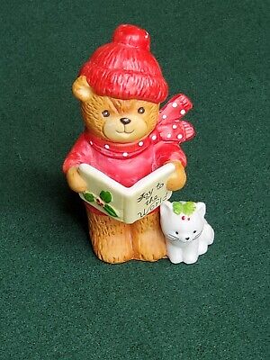 Lucy & Me Christmas Bear Joy To The World Lucy Rigg ENESCO 1980