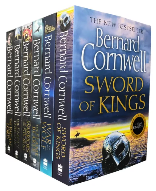 The Last Kingdom Warrior Chronicles Tales Series 2-6 Books Collection Set by Ber