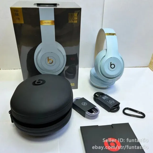 New Beats by Dr. Dre Studio3 Wireless Over-Ear Headphones - Crystal Clear Sound