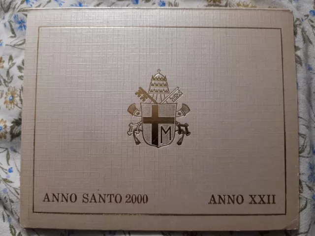 VATICANO Divisionale Lire anno 2000 Anno Santo Giubileo Papa Giovanni Paolo II