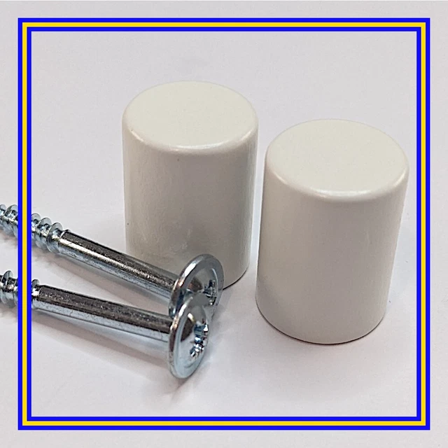 131386 X 2 (114667 X 2) IKEA Wooden Knob for BILLY Bookcase OXBERG