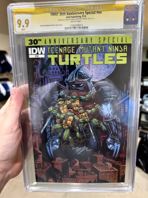 TMNT 30th Anniversary Special CGC SS 9.9!! Signed by Eastman and Dooney!!