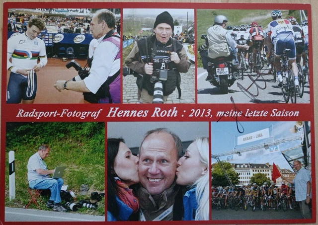 Hennes Roth SPORTFOTOGRAF Autogramm original signiert 10x15cm