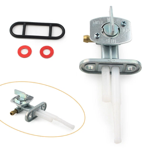 Rubinetto Benzina Interruttore Valvola Assemblaggio per Kawasaki Bayou 220 KLF300 KLF220 KLF400