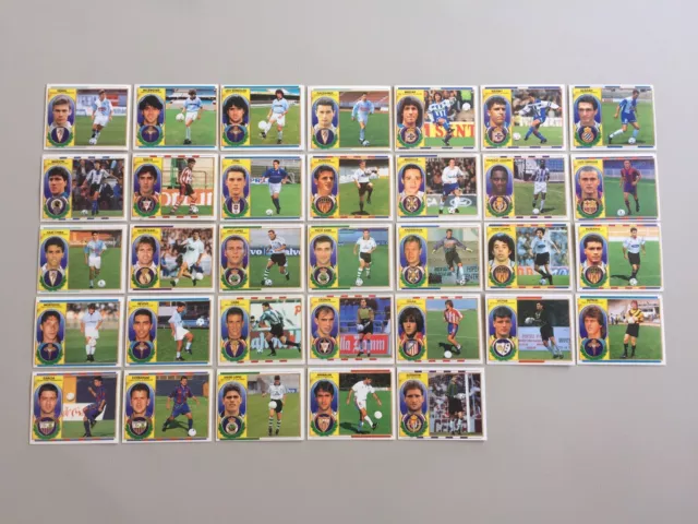 Lote De 33 Cromos "Fichajes" Ediciones Este Liga 96 97 1996 1997 Nunca Pegados