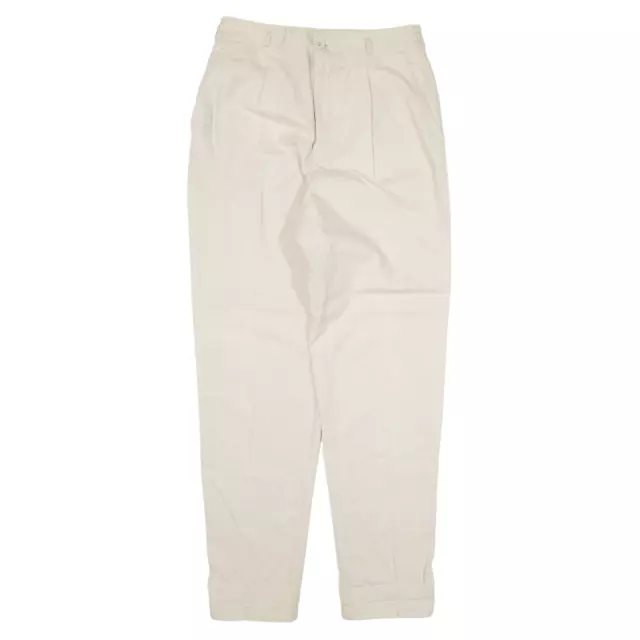 Pantaloni BARBADOS beige regolari affusolati da donna W28 L31