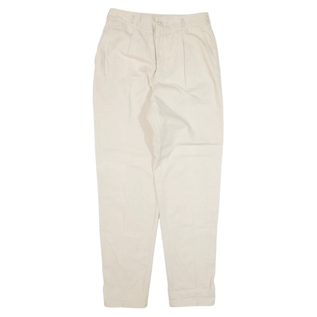 Pantaloni BARBADOS beige regolari affusolati da donna W28 L31