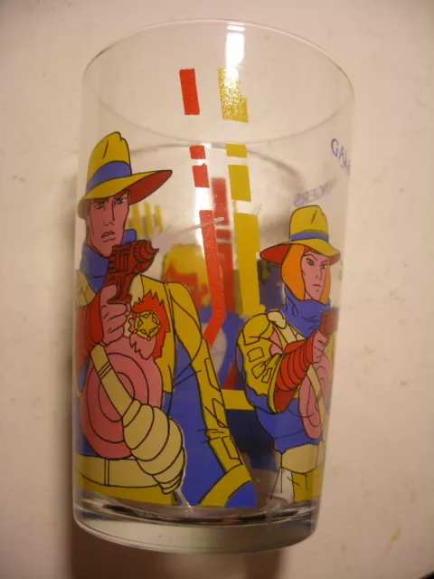 ITF GALAXY RANGERS French drinking glass verre à moutarde 1988