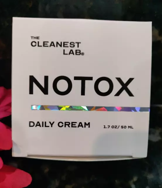 The Cleanest Lab NOTOX Daily Cream 1.7oz/50ml - NEW in Box