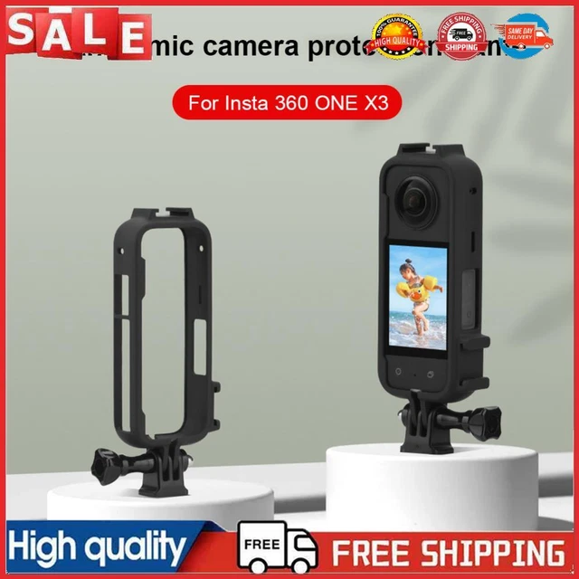 Camera Border Holder Shockproof Frame Cage Protection Case for Insta360 ONE X3
