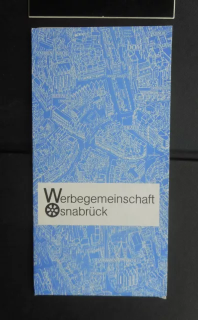 Bollmann-Bildstadtplan Nr. 179 Osnabrück K. Osterhaus/WerbegemeinschaftOsnabrück