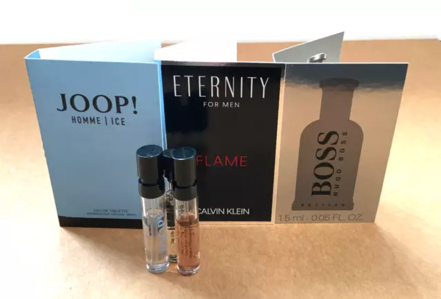 HUGO BOSS AFTERSHAVE Samples Set of 5 x Ultimate Mini Boss