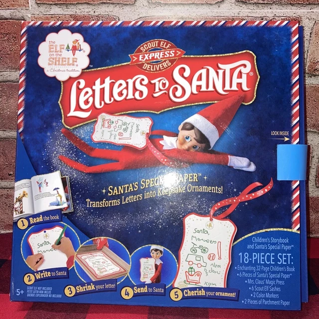 THE ELF ON The Shelf Letters to Santa Special Paper Transforms To