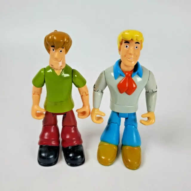 SCOOBY DOO FRED And Shaggy Hanna-Barbera Thinkway Toys Figures $12.95 ...