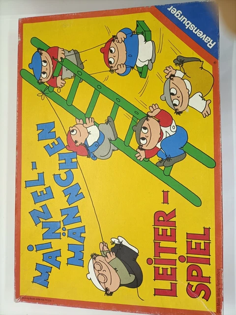 Mainzelmännchen Leiterspiel Ravensburger Brettspiel Gemeinschaftsspiel u56