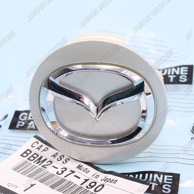 OEM Mazda Wheel Center Cap – Black, Fits CX-7 CX-9 Mazda3 Mazda5 Mazda6 Miata RX-8 (01-18)