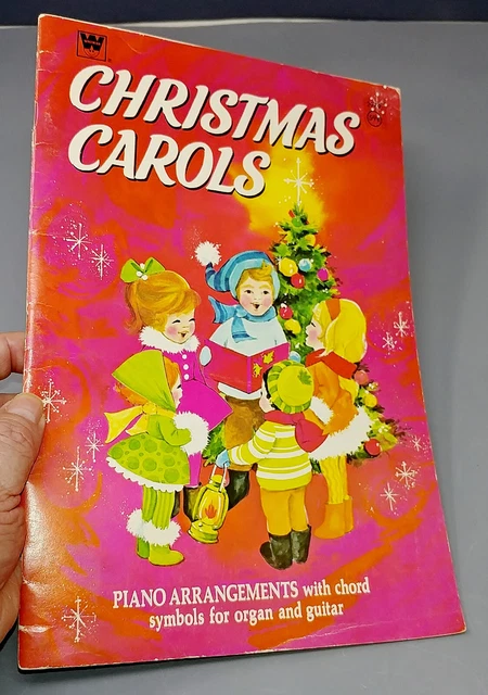 VTG 1957 WHITMAN Christmas Carols #2979 Piano Arrangements 20 Songs