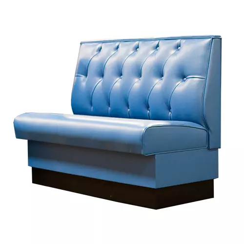 Restaurant Booth in Diamond Tuft design single and double 48"Long x 42" high