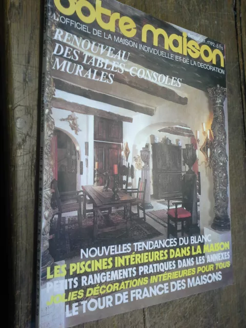 votre maison n° 192 / 1980 l'officiel de la maison individuelle décoration