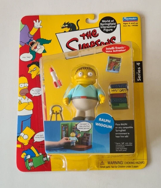 Simpsons Ralph Figure PLAYMATES THE SIMPSONS World Springfield WOS Ralph Wiggum Figura ...