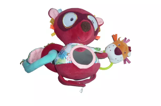 Doudou peluche éveil Georges le Lémurien Lilliputiens