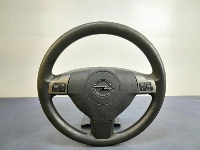 Volant Cuir Pour Opel Astra H – Modèle 40-566, Recouvert Neuf – Fabriqué En Allemagne