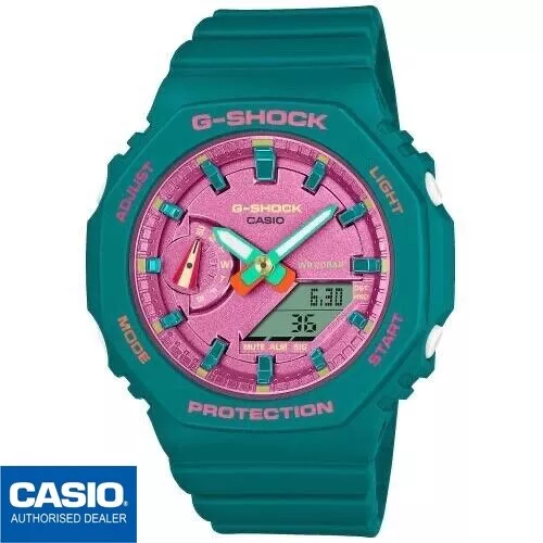 CASIO GMA-S2100BS-3AER⎪GMA-S2100BS-3A⎪G-SHOCK Bright Summer⎪Mini Casioak⎪MUJER