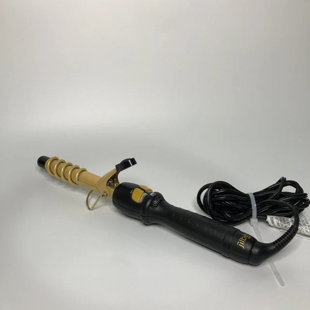 JILBERE DE PARIS Ceramic Spiral Curls Barrel 1 Curling Iron Model JBP2532 39.99 PicClick