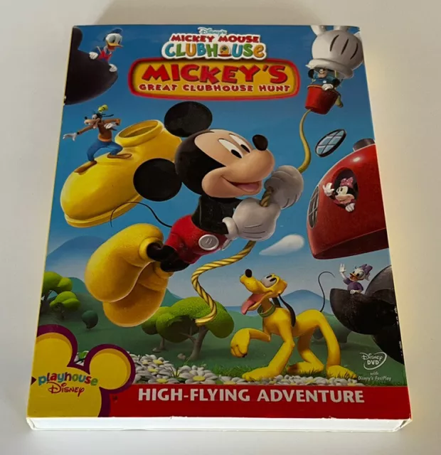 Dusney's Mickey Mouse Clubhouse - Mickey's Great Clubhouse Hunt DVD  Adventure 786936715149