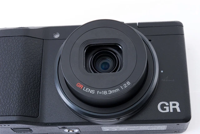 Ricoh GR 16.2MP Digital Compact Camera Black From Japan [Near Mint In Box] #1122 9