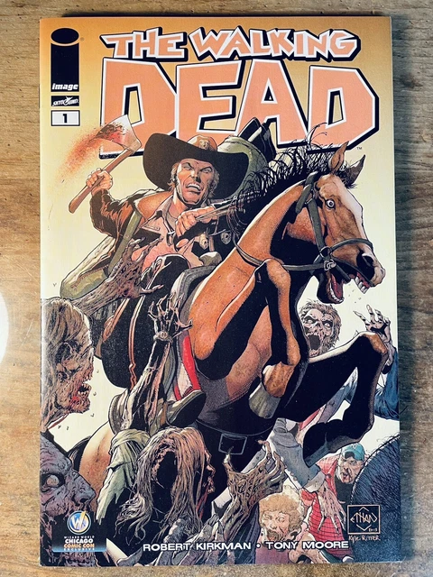 The Walking Dead #1 Wizard World Chicago Comic Con 2013 Exclusive Variant Image
