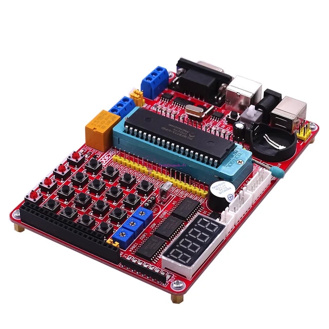 PIC MCU DEVELOPMENT Mini System PIC Development Board + Microchip ...
