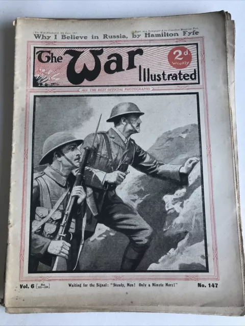 The War Illustrated Vol.6 Year 1917 x 24 Magazines